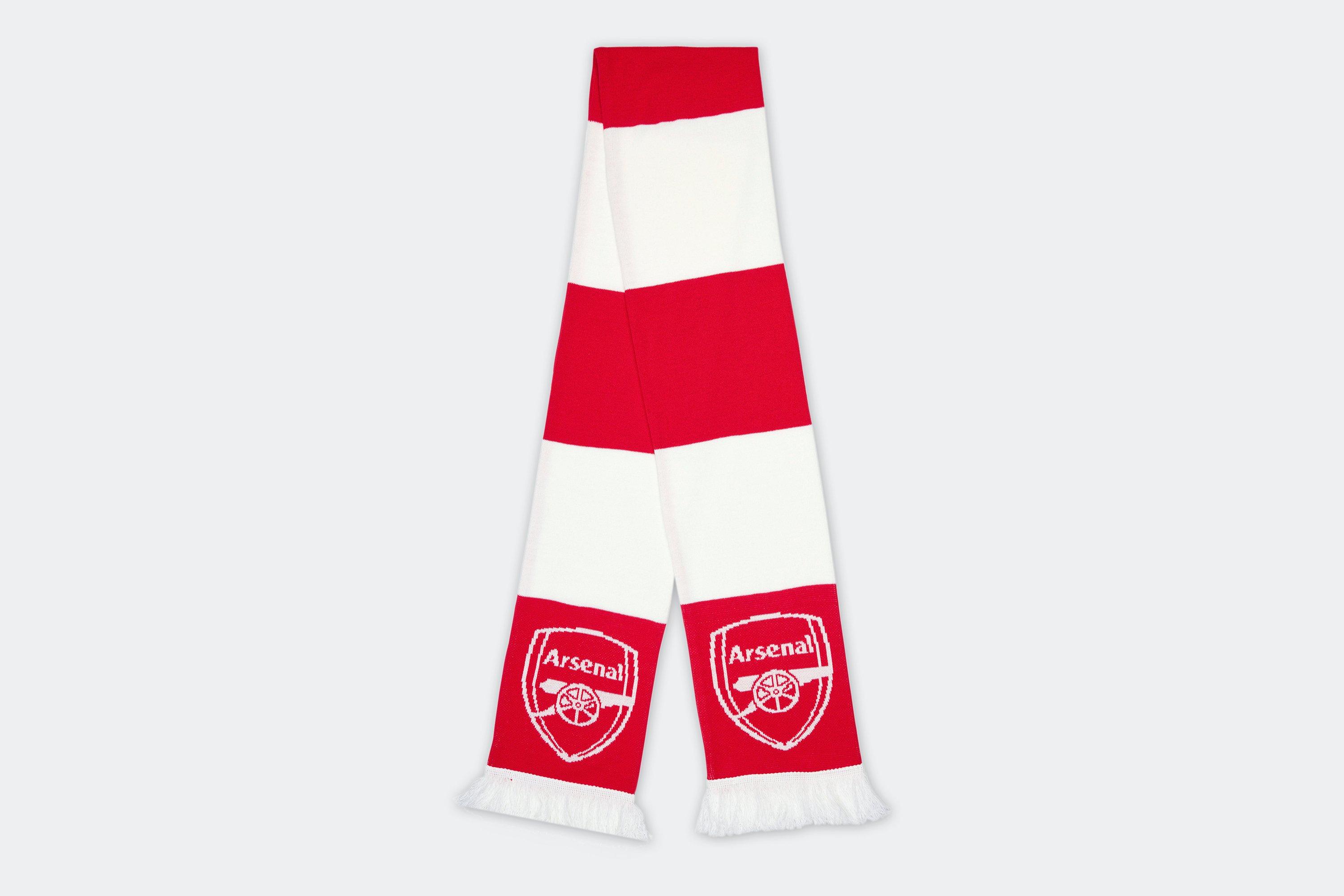 Arsenal Jacquard Long Length Bar Scarf