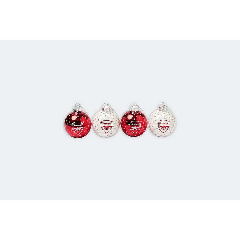 Arsenal Invincibles 4 Pack Baubles