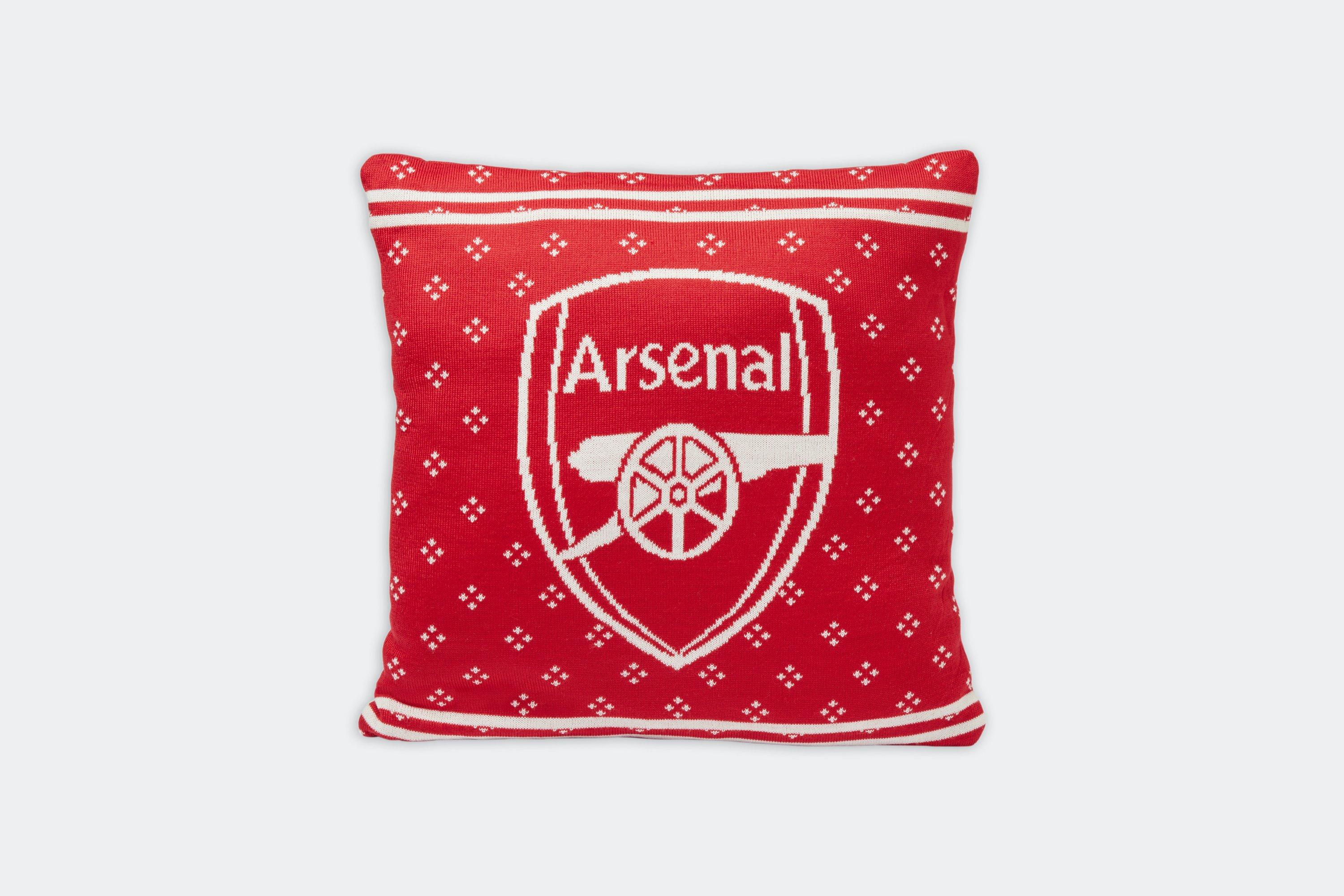 Arsenal Christmas Cushion