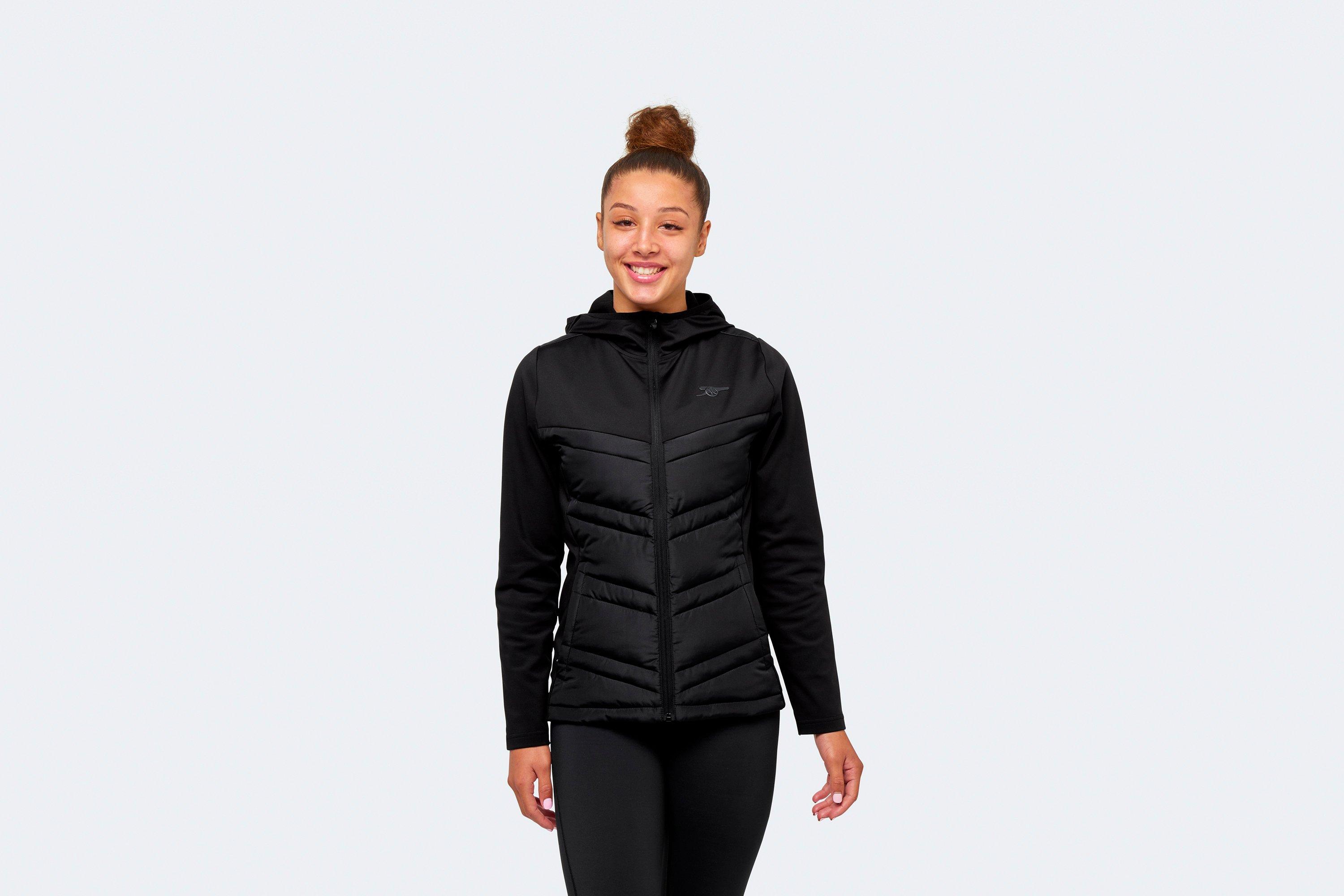 Arsenal Womens Leisure Padded Hybrid Jacket