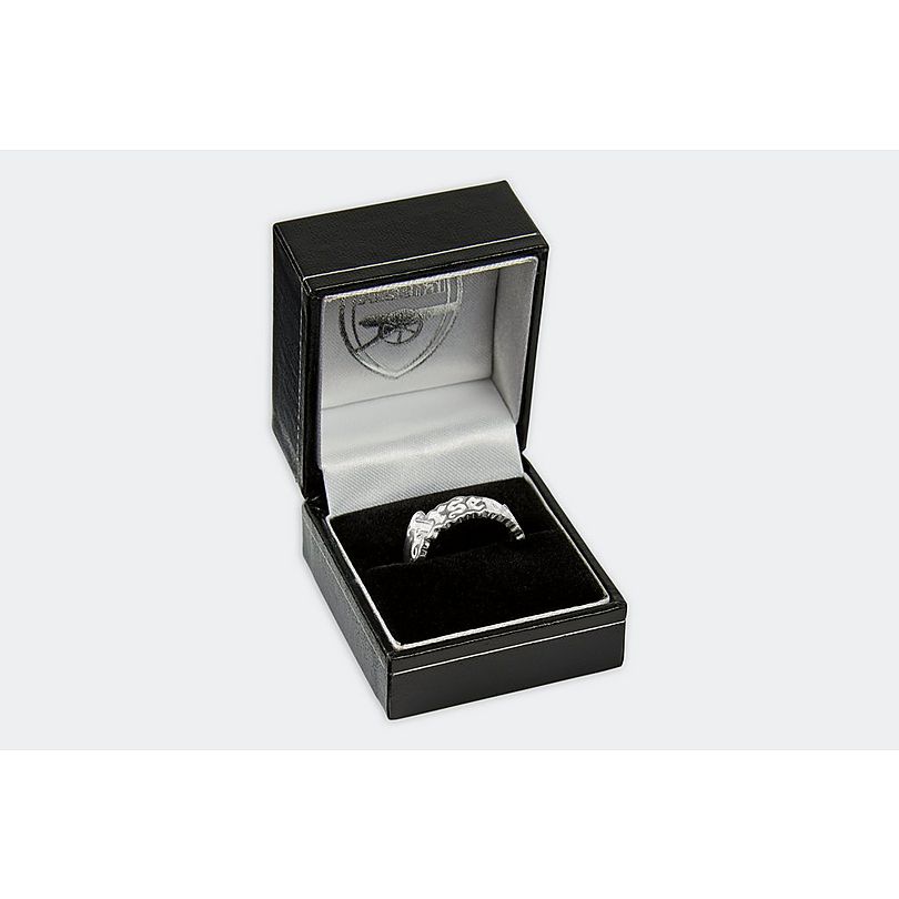 Arsenal Silver Gothic Ring
