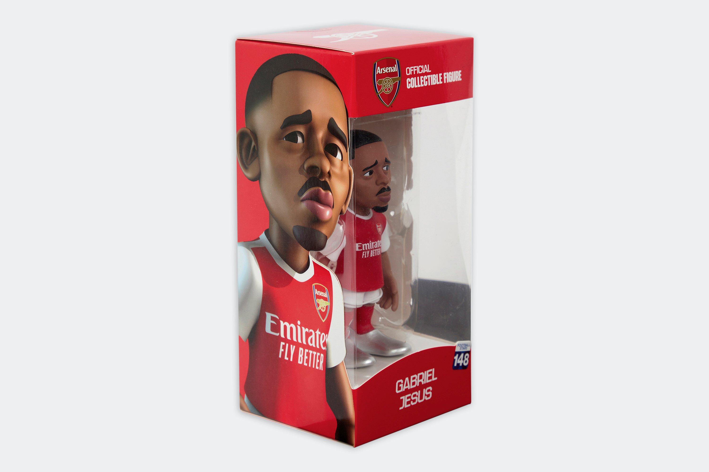  SoccerStarz Arsenal Gabriel Jesus Home (Classic Kit) : Toys &  Games