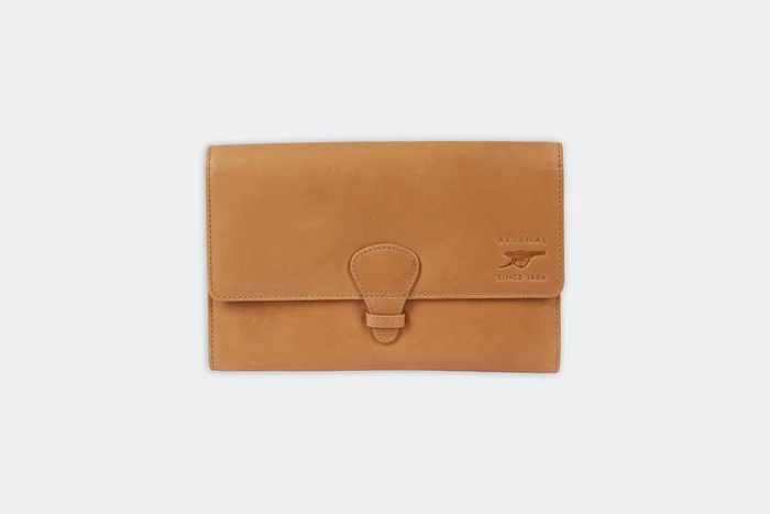 Arsenal Premium Leather Travel Wallet