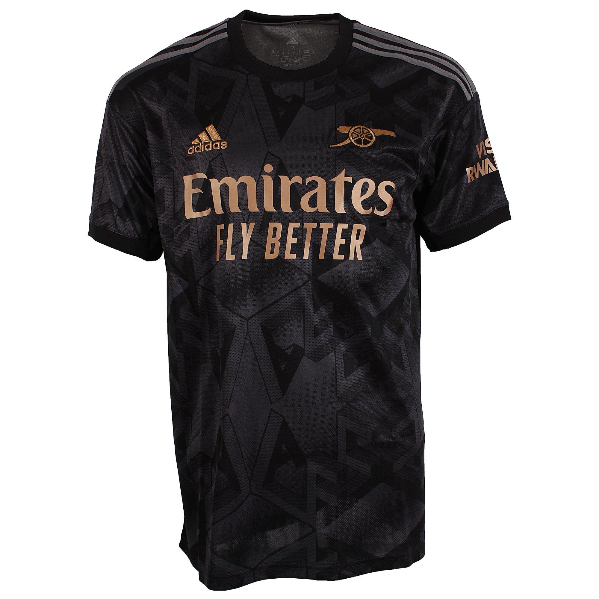 Maillot De Foot Arsenal - Match Worn - Adidas Fabriqué En Espagne
