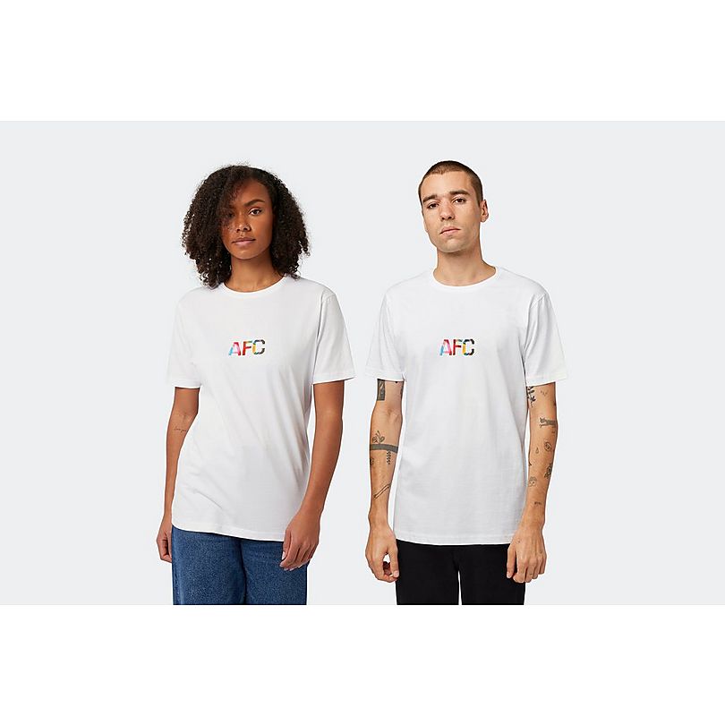 Arsenal AFC LGBTQ+ Pride White T-shirt