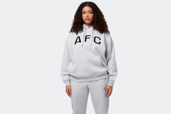 Arsenal Womens Grey AFC Hoodie
