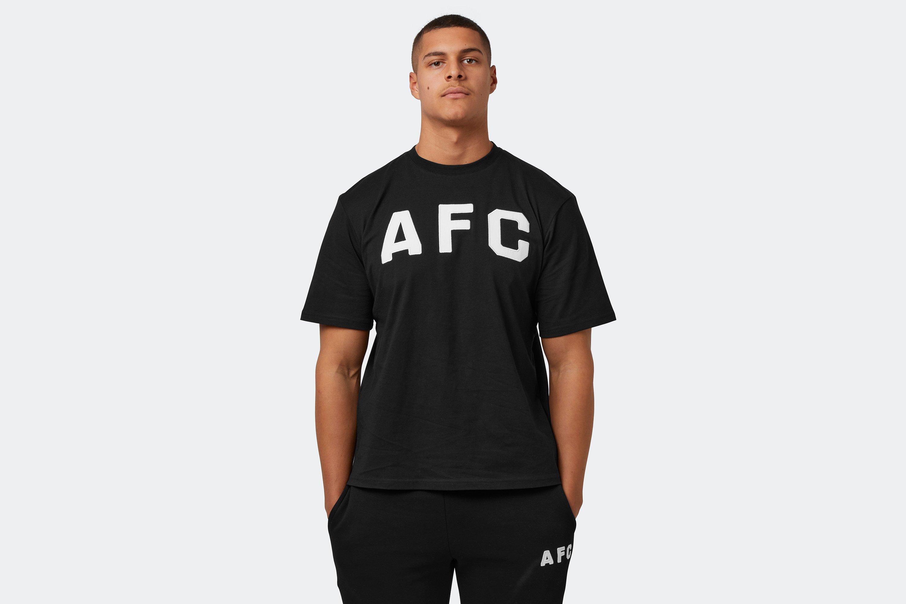 Arsenal Black AFC T-Shirt