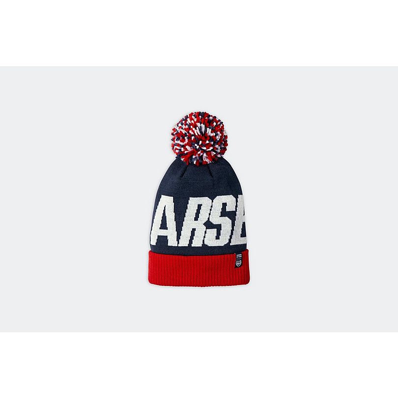 Arsenal Large Text Pom Beanie | Official Online Store