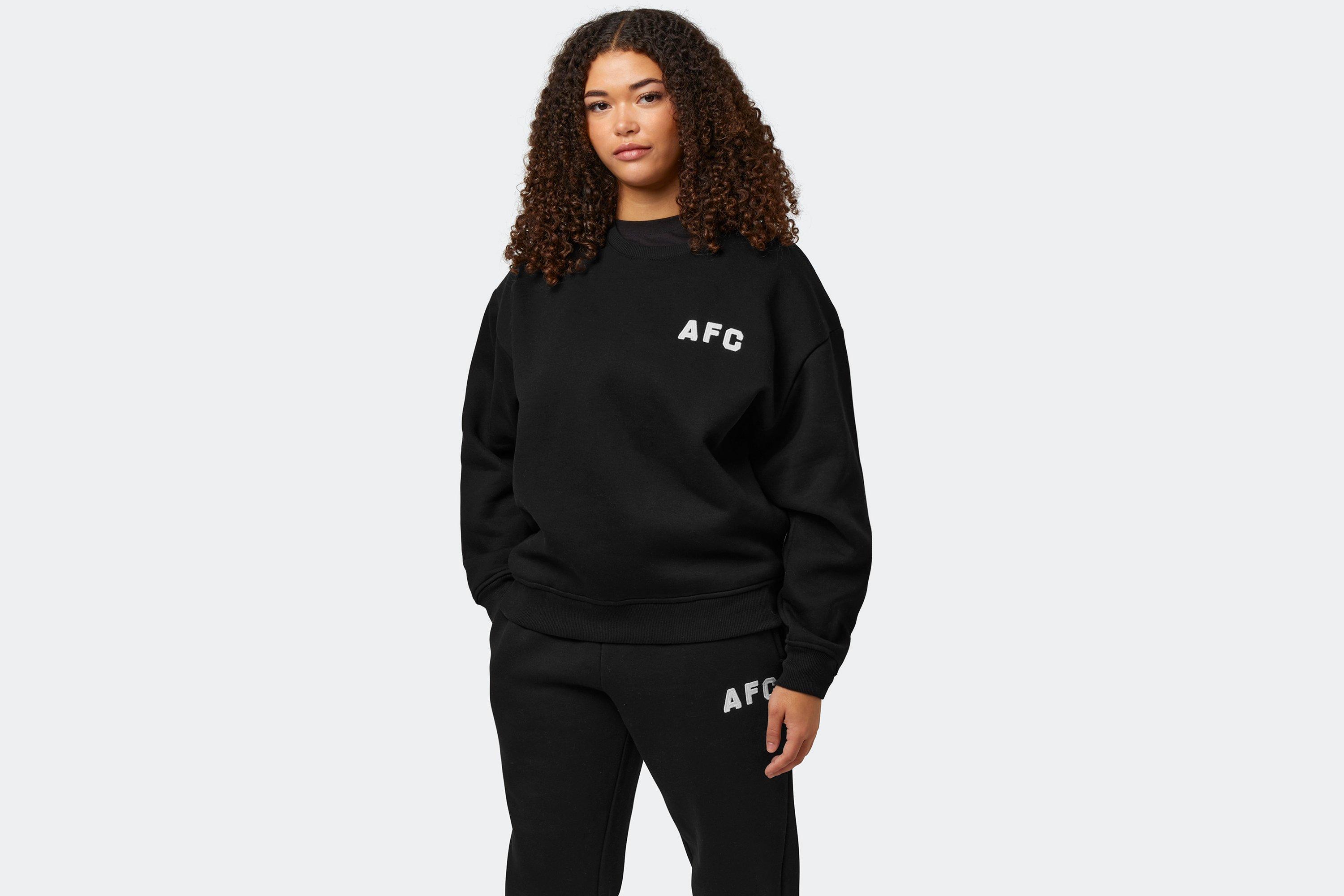 Arsenal Womens Black AFC Sweatshirt