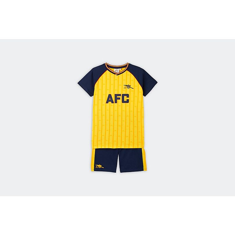 Arsenal Baby Retro 88-89 Away Shorts and T-Shirt Set