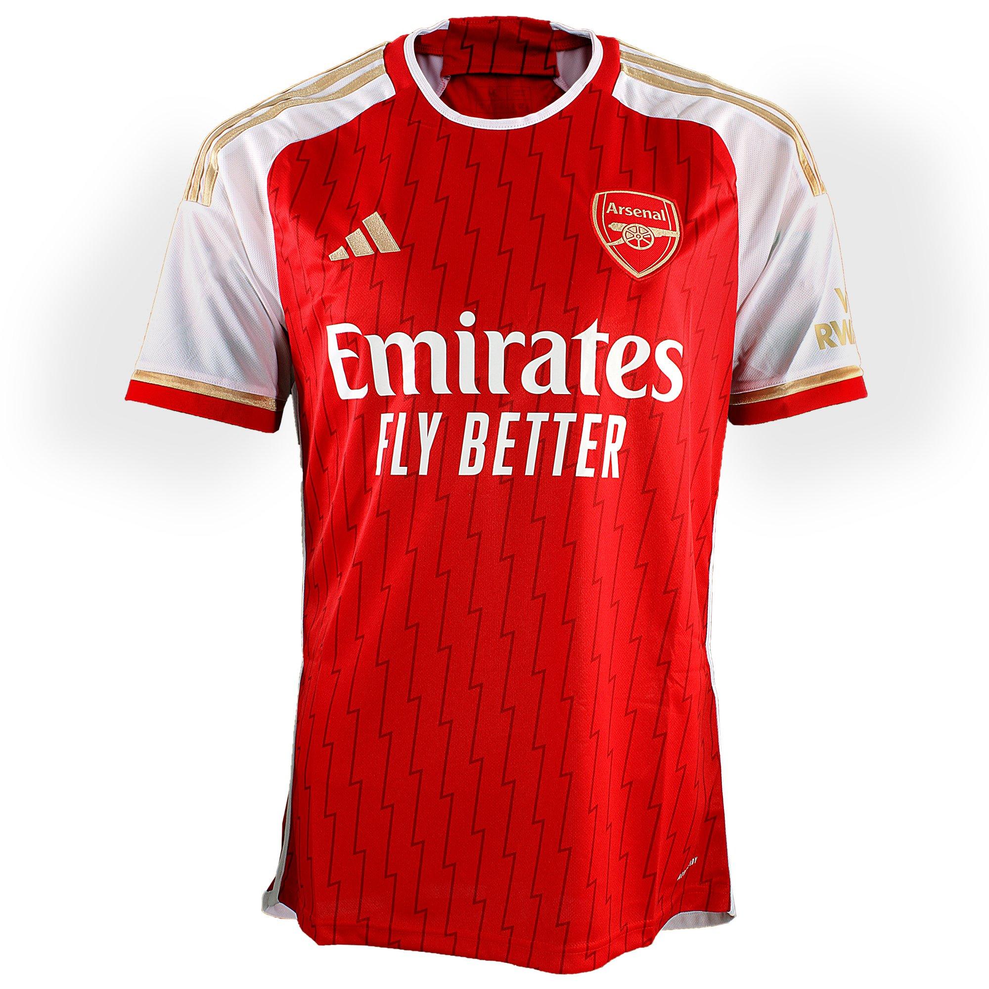 Arsenal Match Worn Shirt V Man City SALIBA | Official Online Store