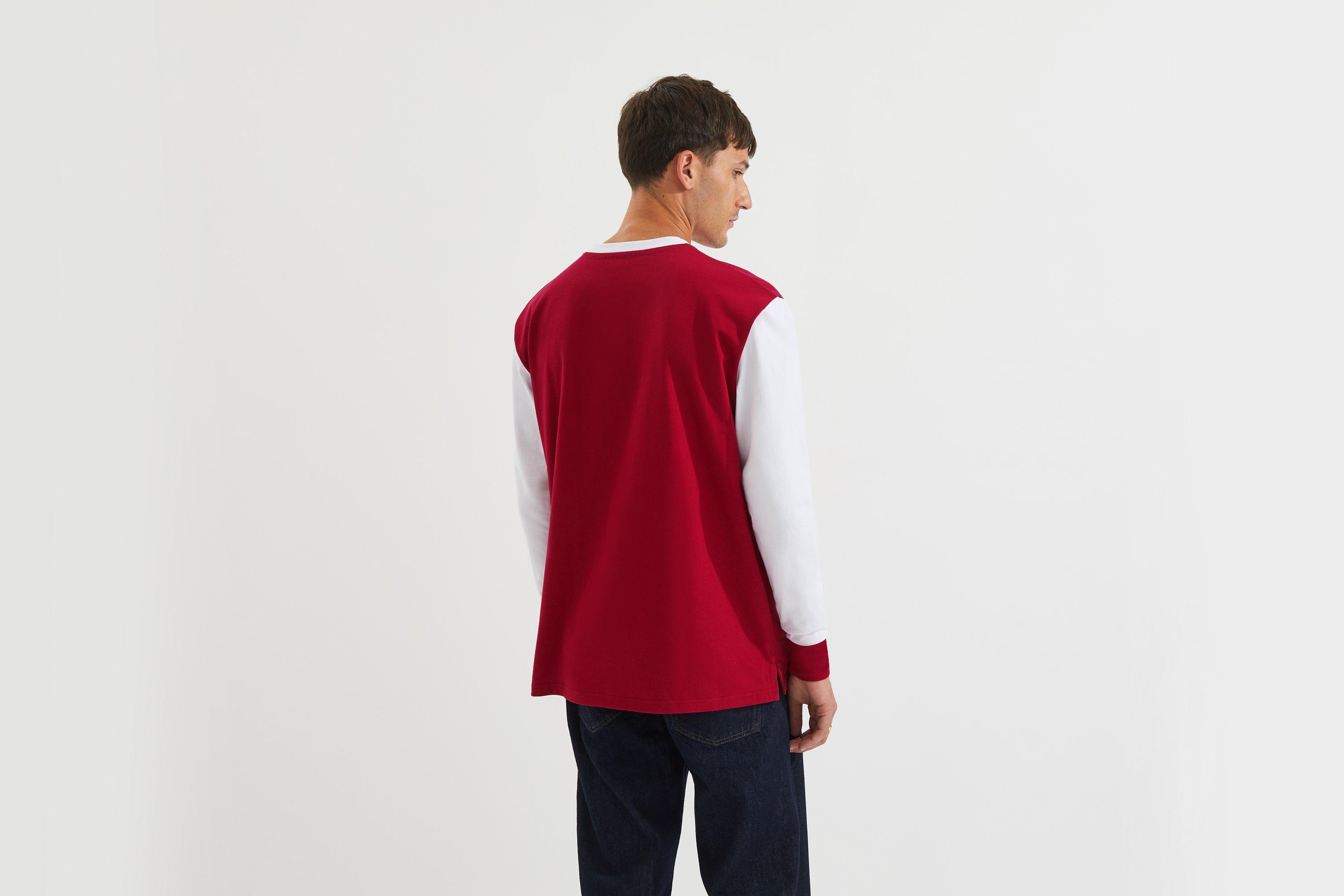 Arsenal Retro 1970s Long Sleeved Home Shirt