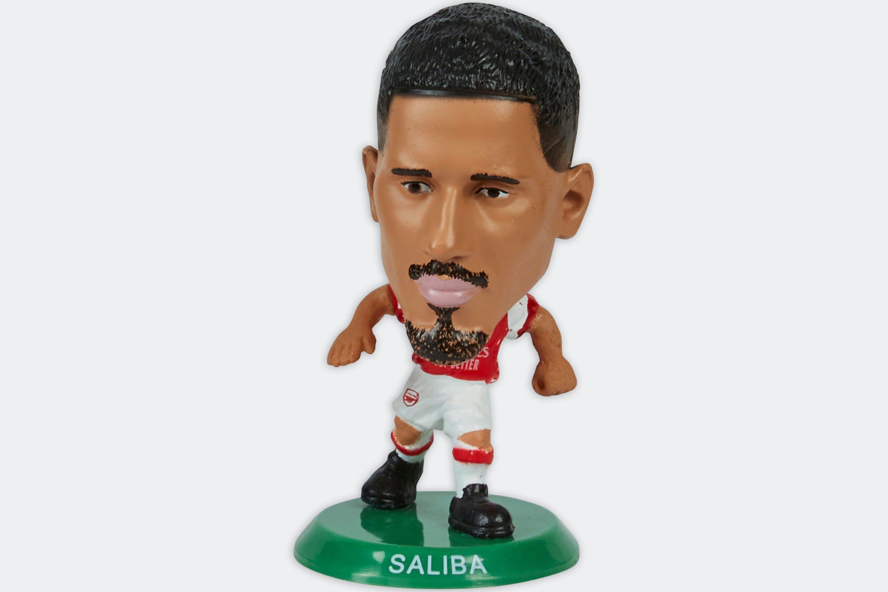 Arsenal William Saliba Home Kit Figurine