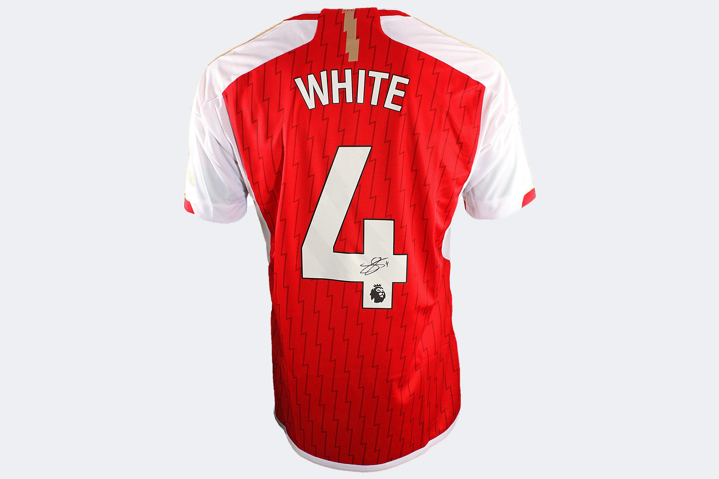 Arsenal signed sale jersey