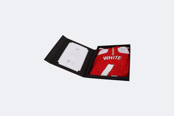 Arsenal Boxed 23/24 Signed Home Shirt WHITE