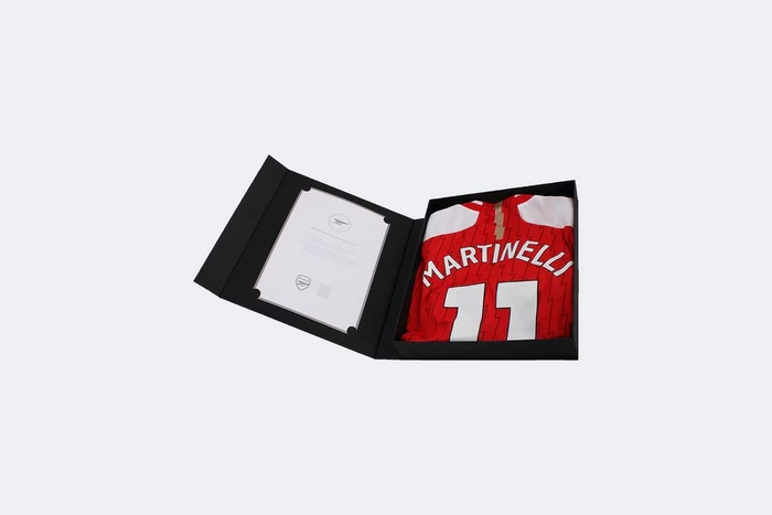 Arsenal Boxed 23/24 Signed Home Shirt MARTINELLI