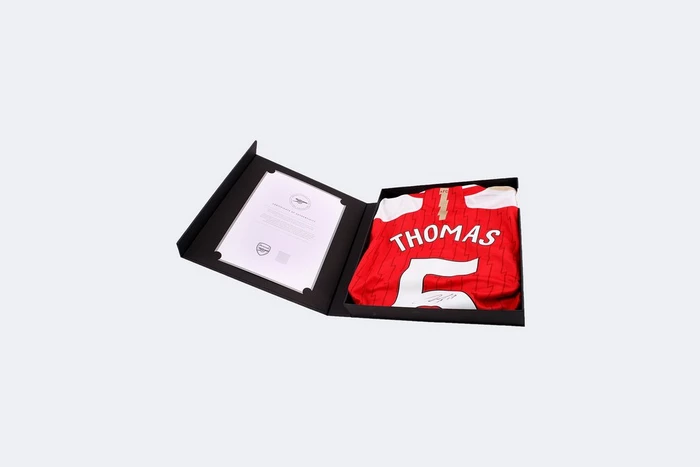 Arsenal Boxed 23/24 Signed Home Shirt THOMAS