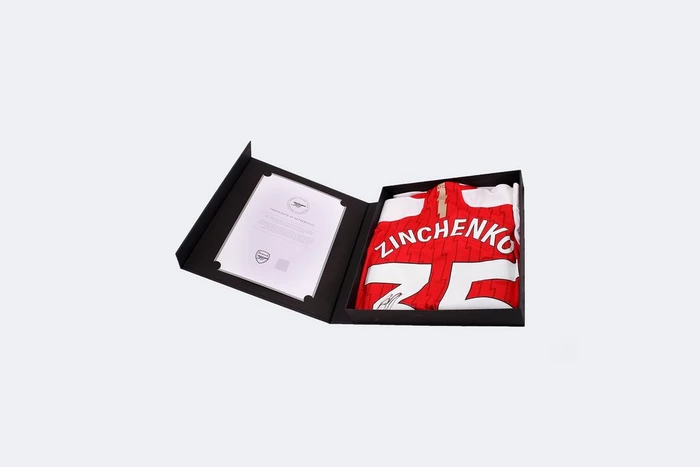 Arsenal Boxed 23/24 Signed Home Shirt ZINCHENKO