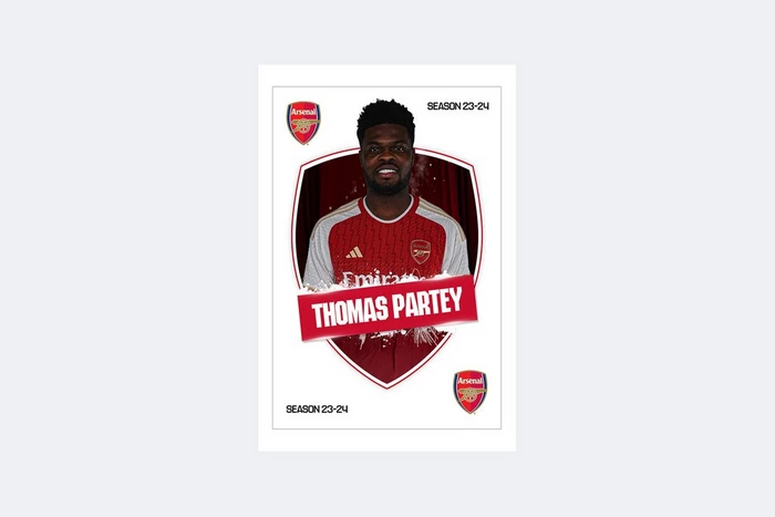 Arsenal 23/24 Thomas Headshot