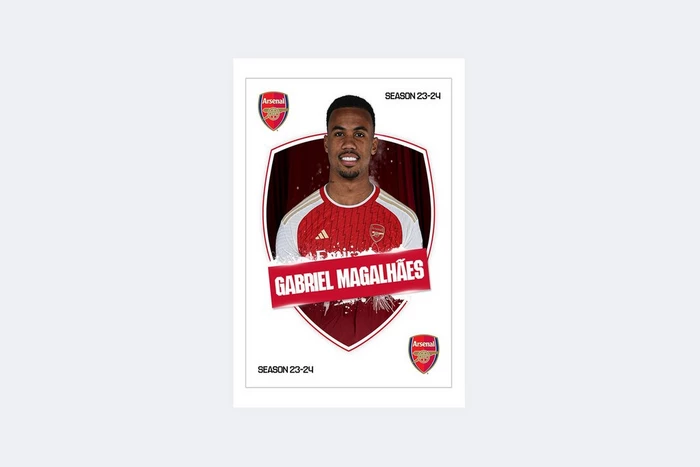 Arsenal 23/24 Gabriel Headshot