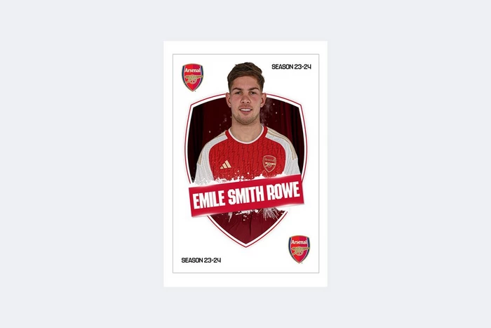 Arsenal 23/24 Smith Rowe Headshot