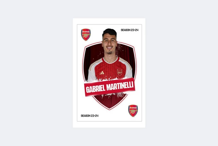 Arsenal 23/24 Martinelli Headshot