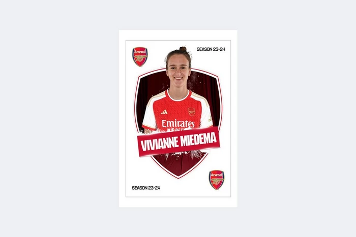 Arsenal 23/24 Miedema Headshot