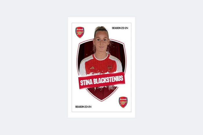 Arsenal 23/24 Blackstenius Headshot
