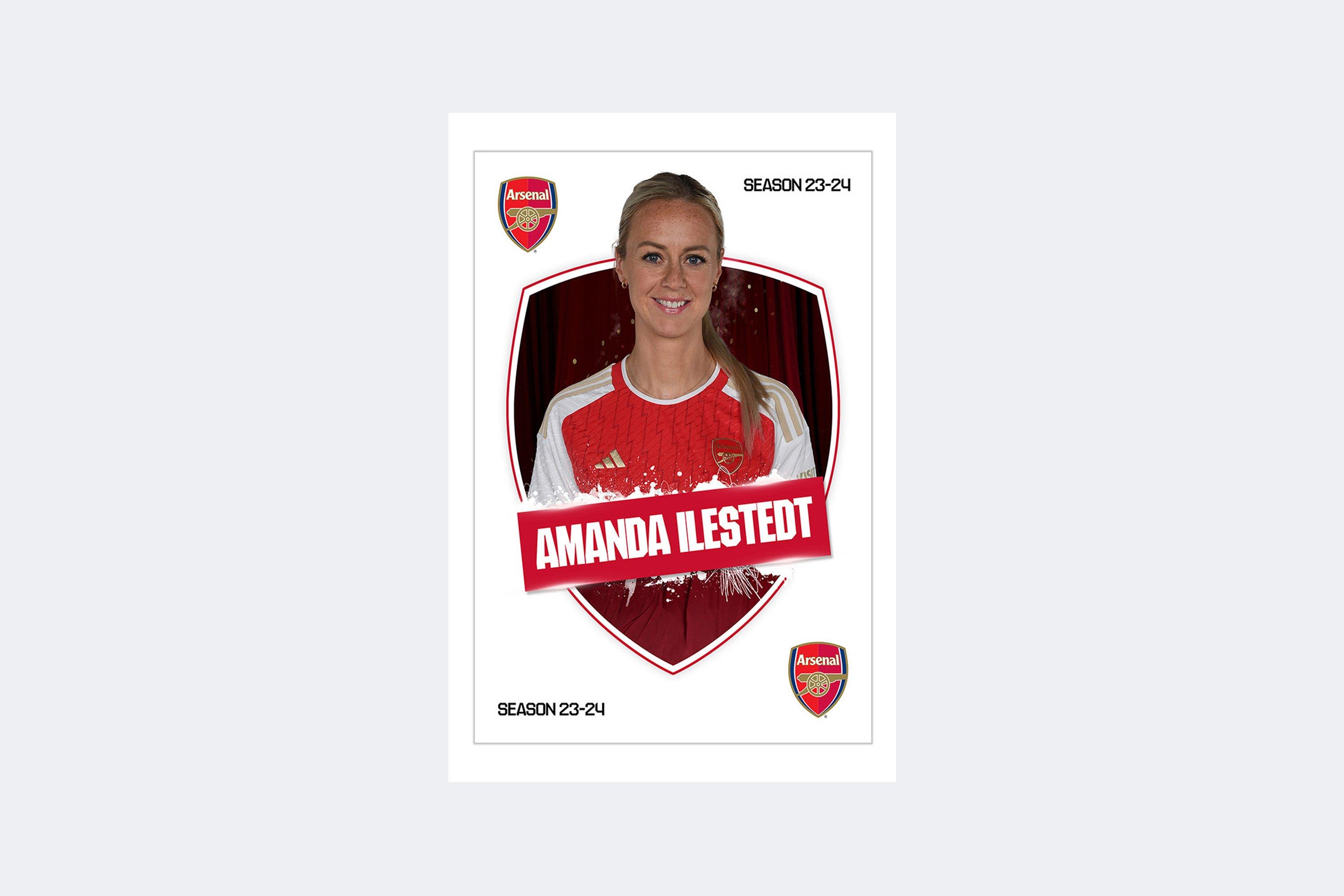 Arsenal 23/24 Ilestedt Headshot