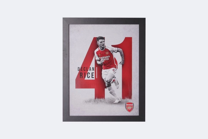 Arsenal 23/24 Framed RICE Profile Print