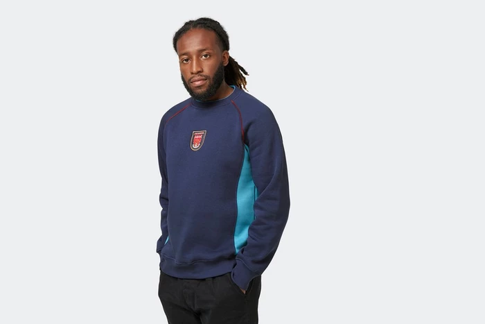 Arsenal Retro Panel Sweatshirt