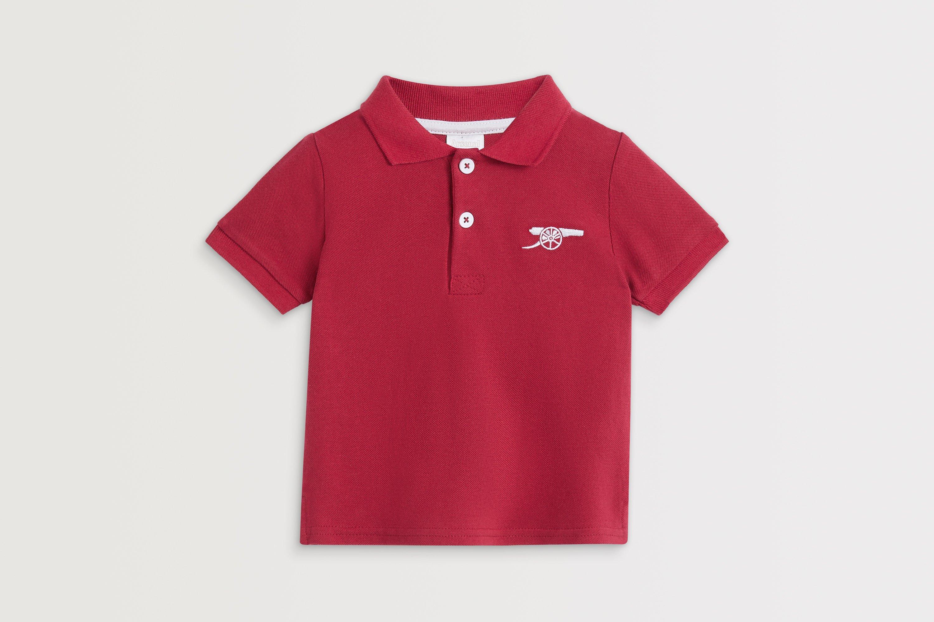 Arsenal Baby Cannon Red Polo Shirt