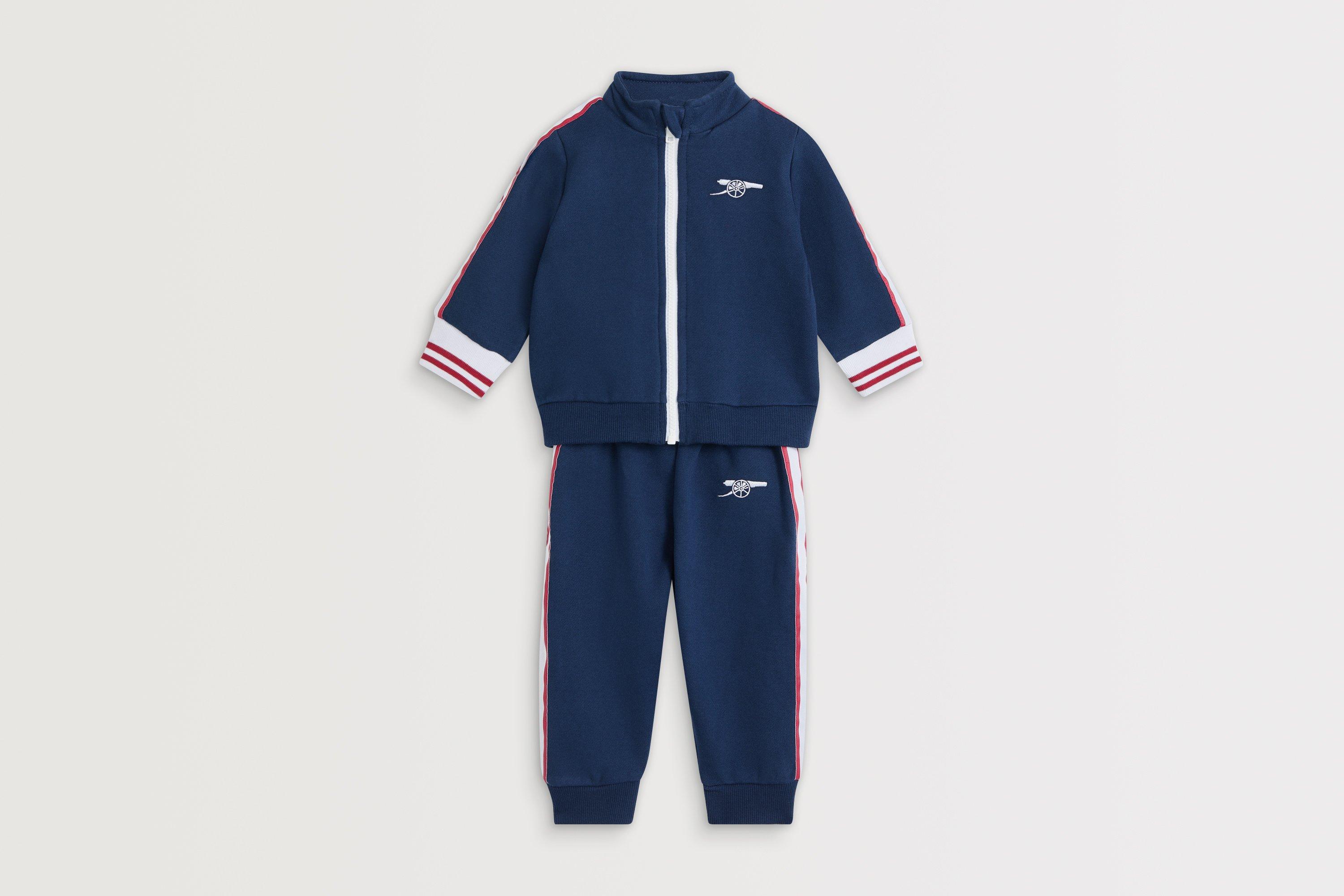 Arsenal Baby Cannon Zip-Up Navy Set