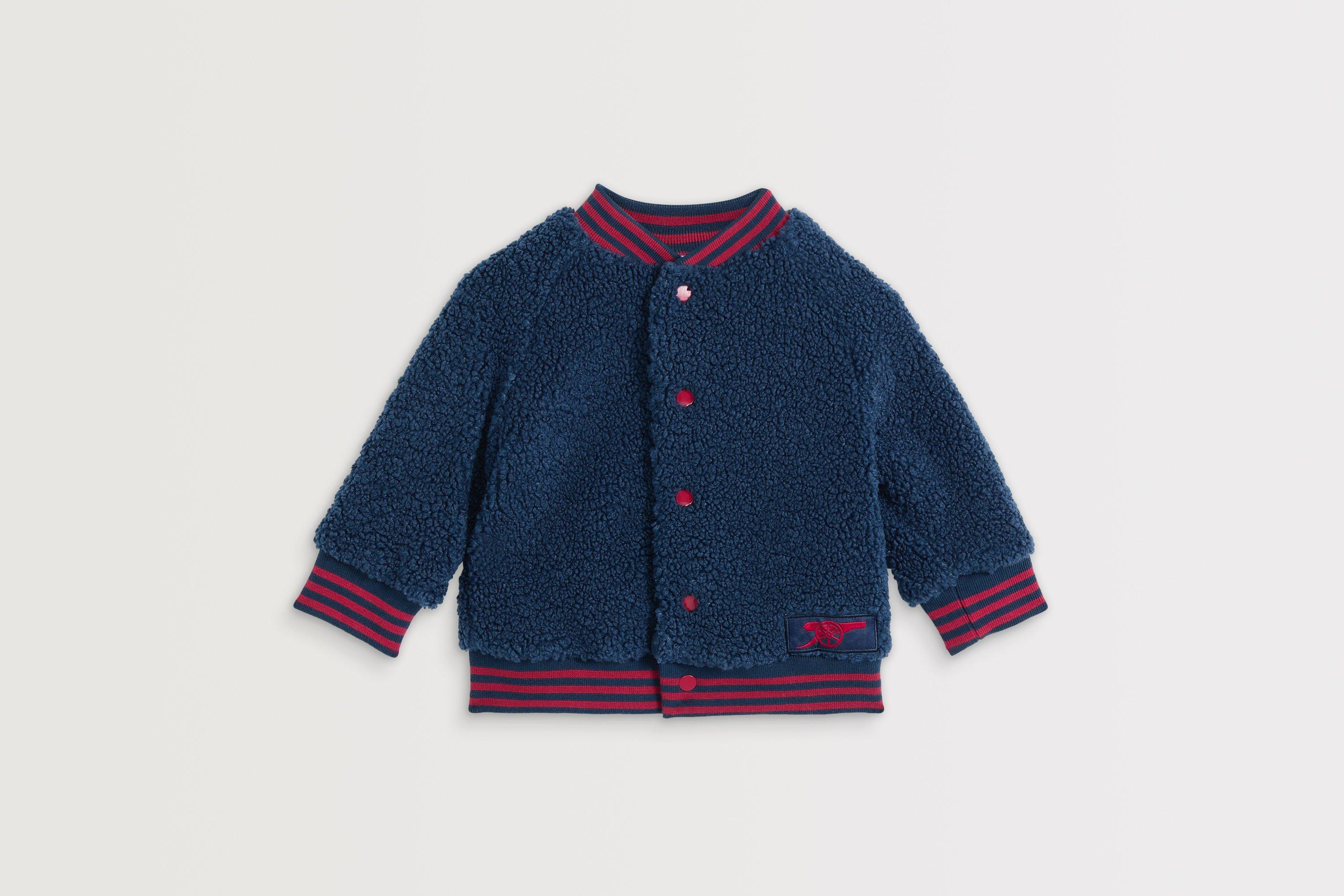 Arsenal Baby Cannon Boucle Navy Jacket