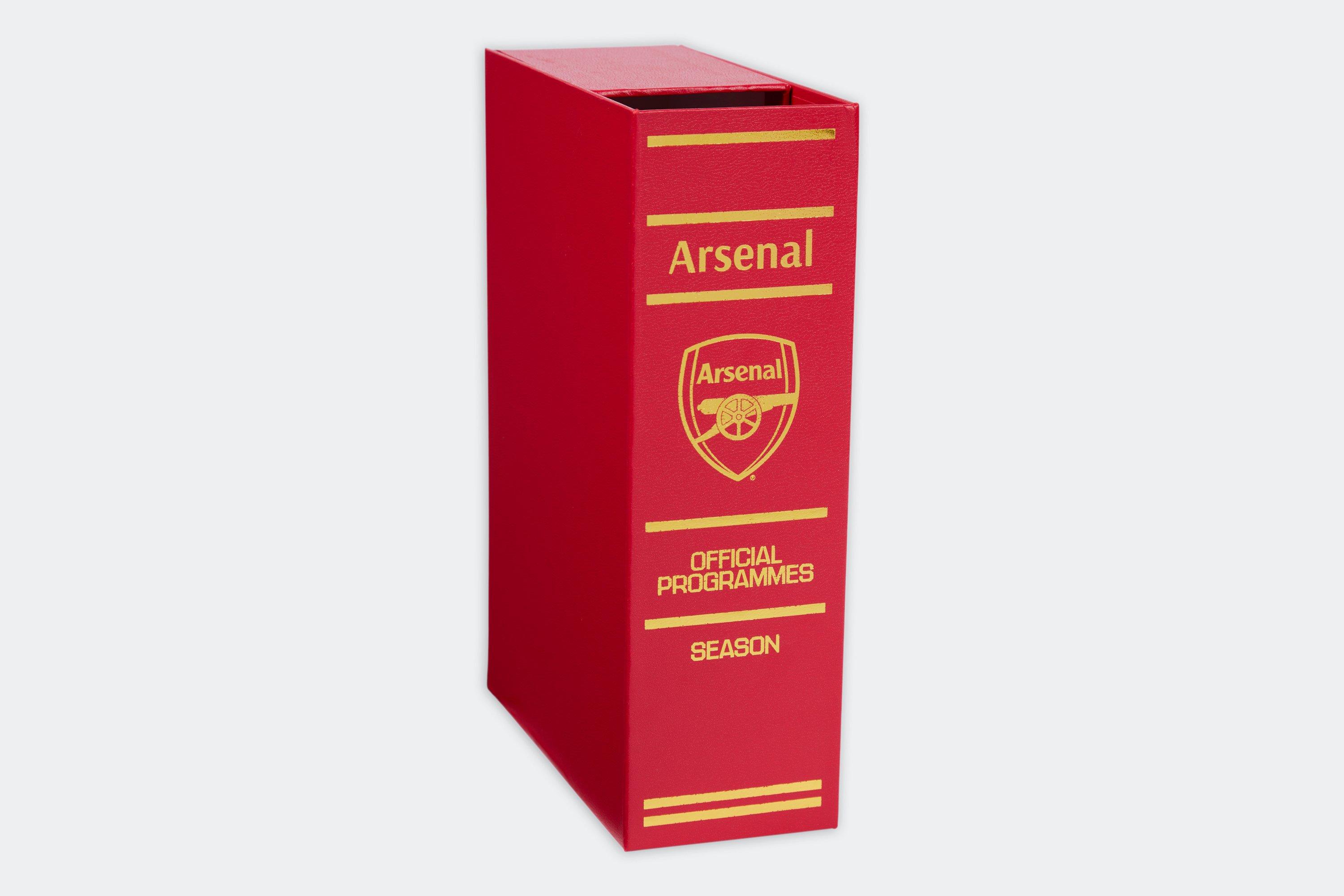 Arsenal Programme Binder