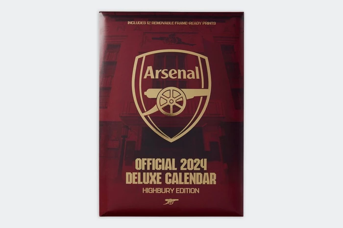 Arsenal Deluxe Poster 2024 Calendar