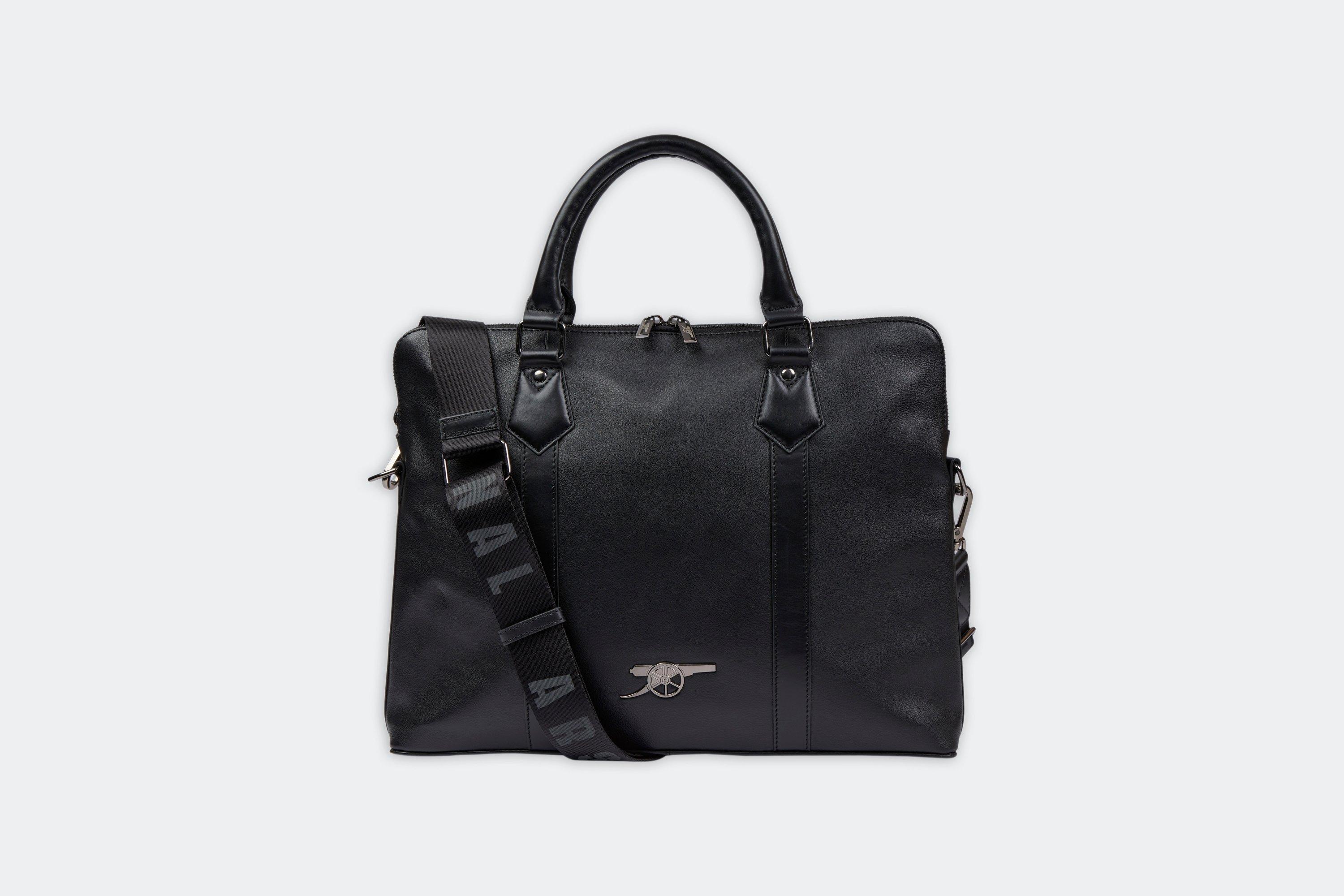 Arsenal Premium Leather Laptop Bag