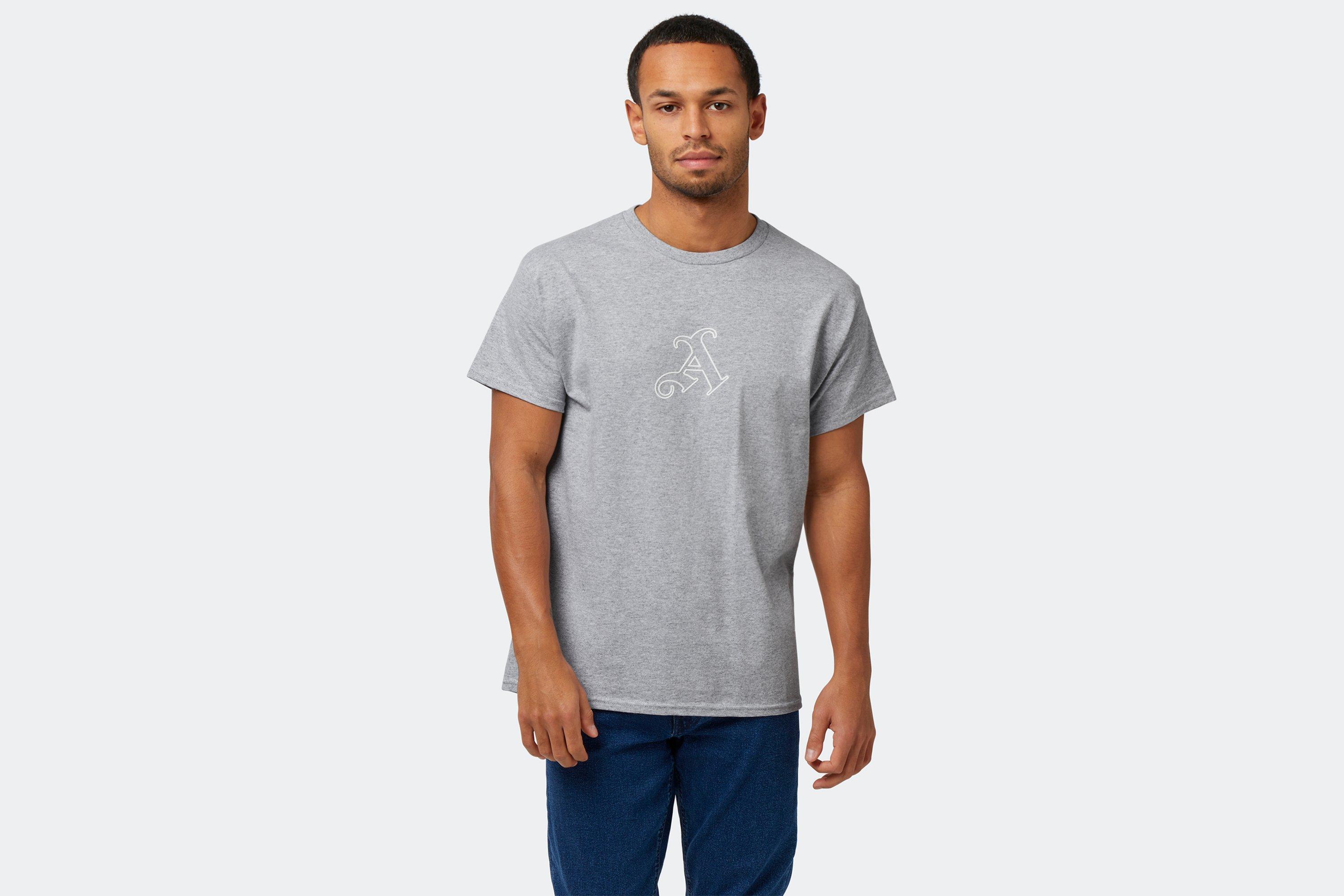 Arsenal Ermine Graphic Grey Drayton T-Shirt