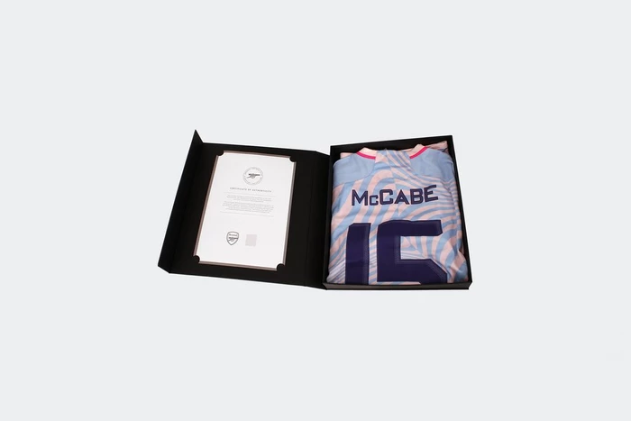 Arsenal 23/24 Boxed Signed Stella McCABE Shirt