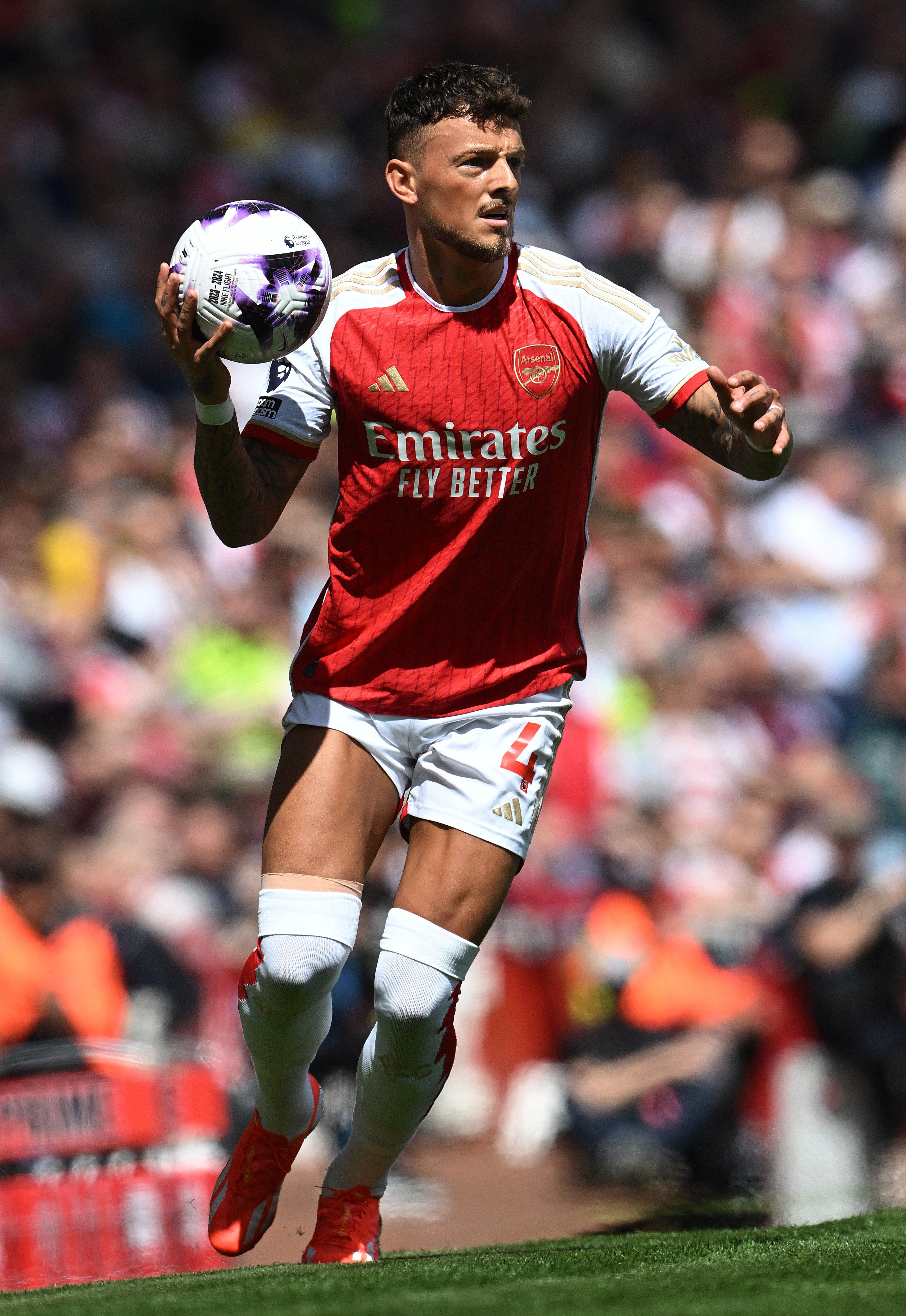 Arsenal Match Worn Shirt V Bournemouth WHITE