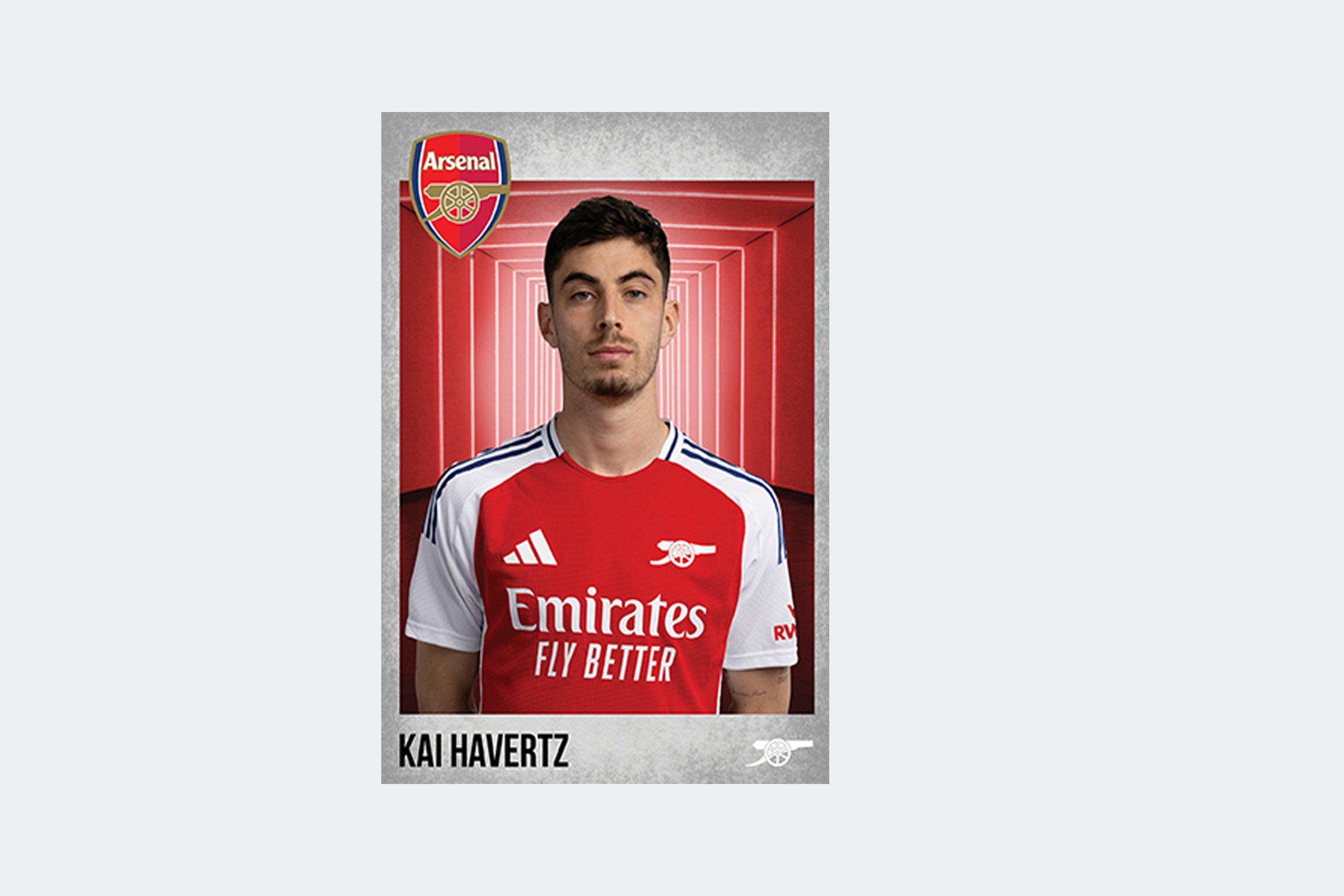 Arsenal 2024/25 Havertz Headshot