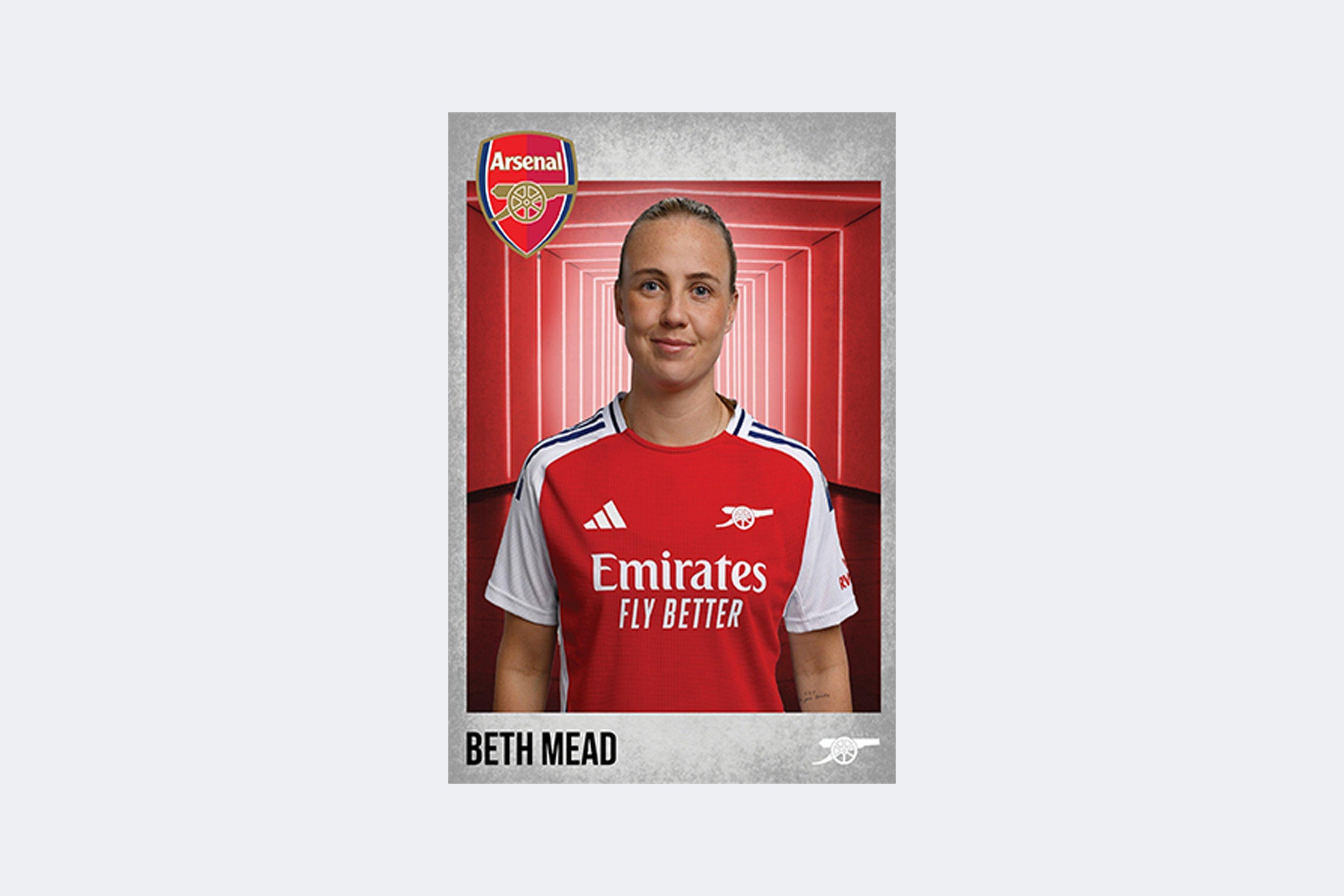 Arsenal 2024/25 Mead Headshot