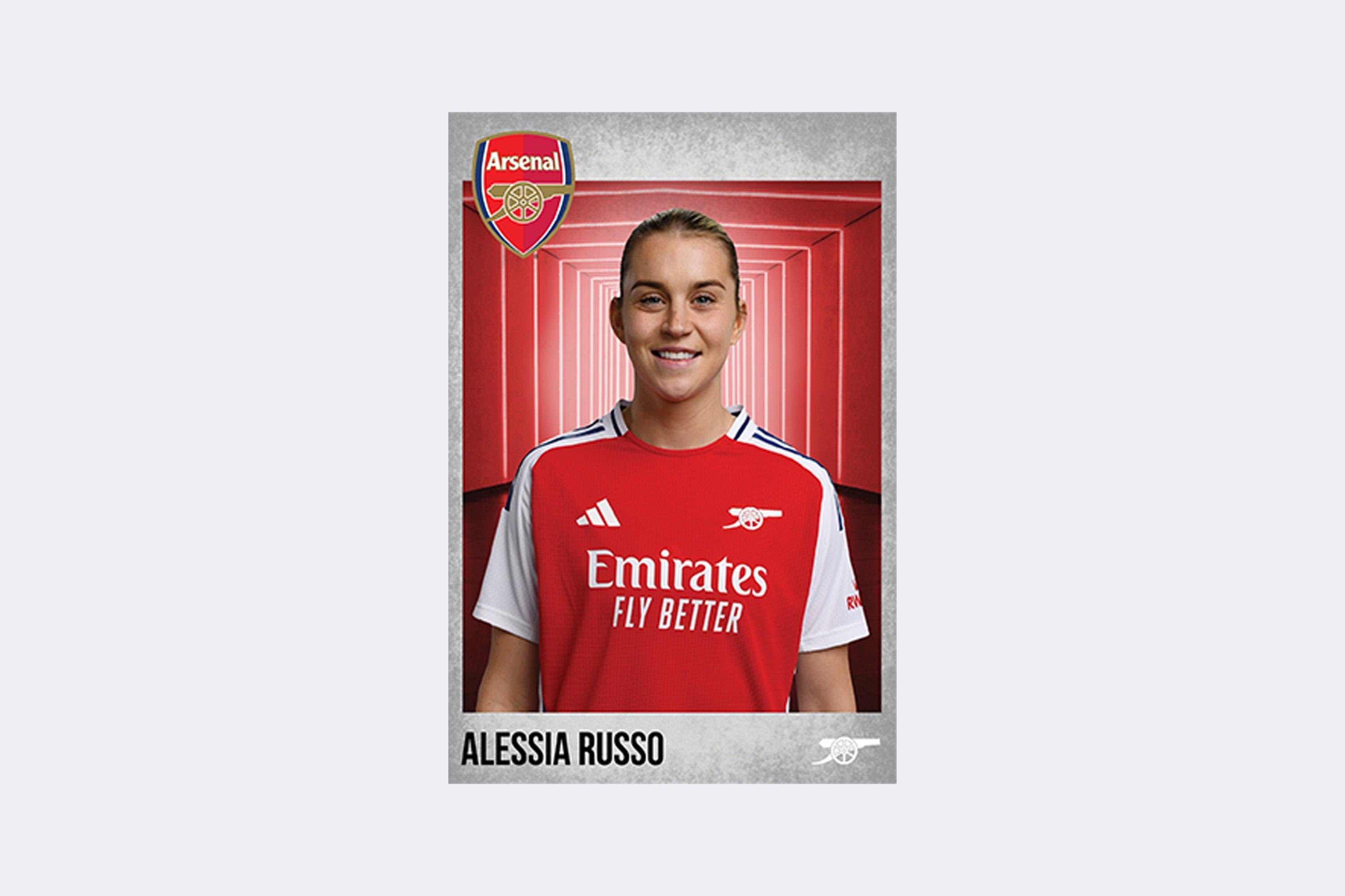 Arsenal 2024/25 Russo Headshot