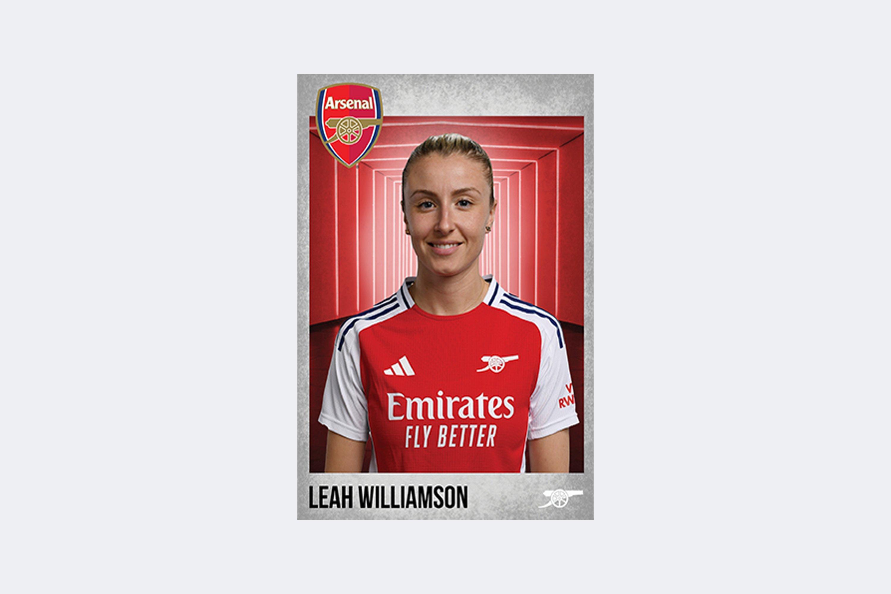 Arsenal 2024/25 Williamson Headshot