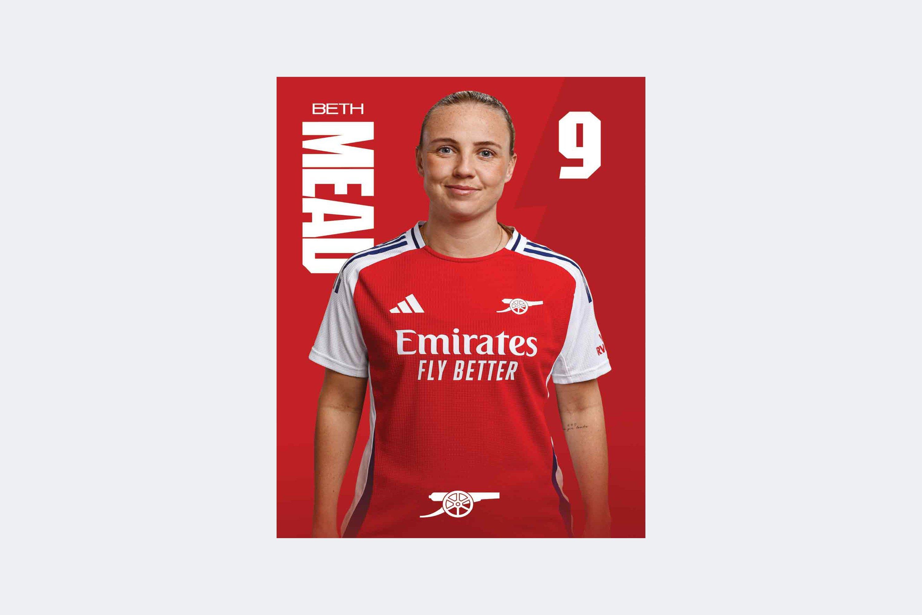  Arsenal 24/25 A2 Poster MEAD