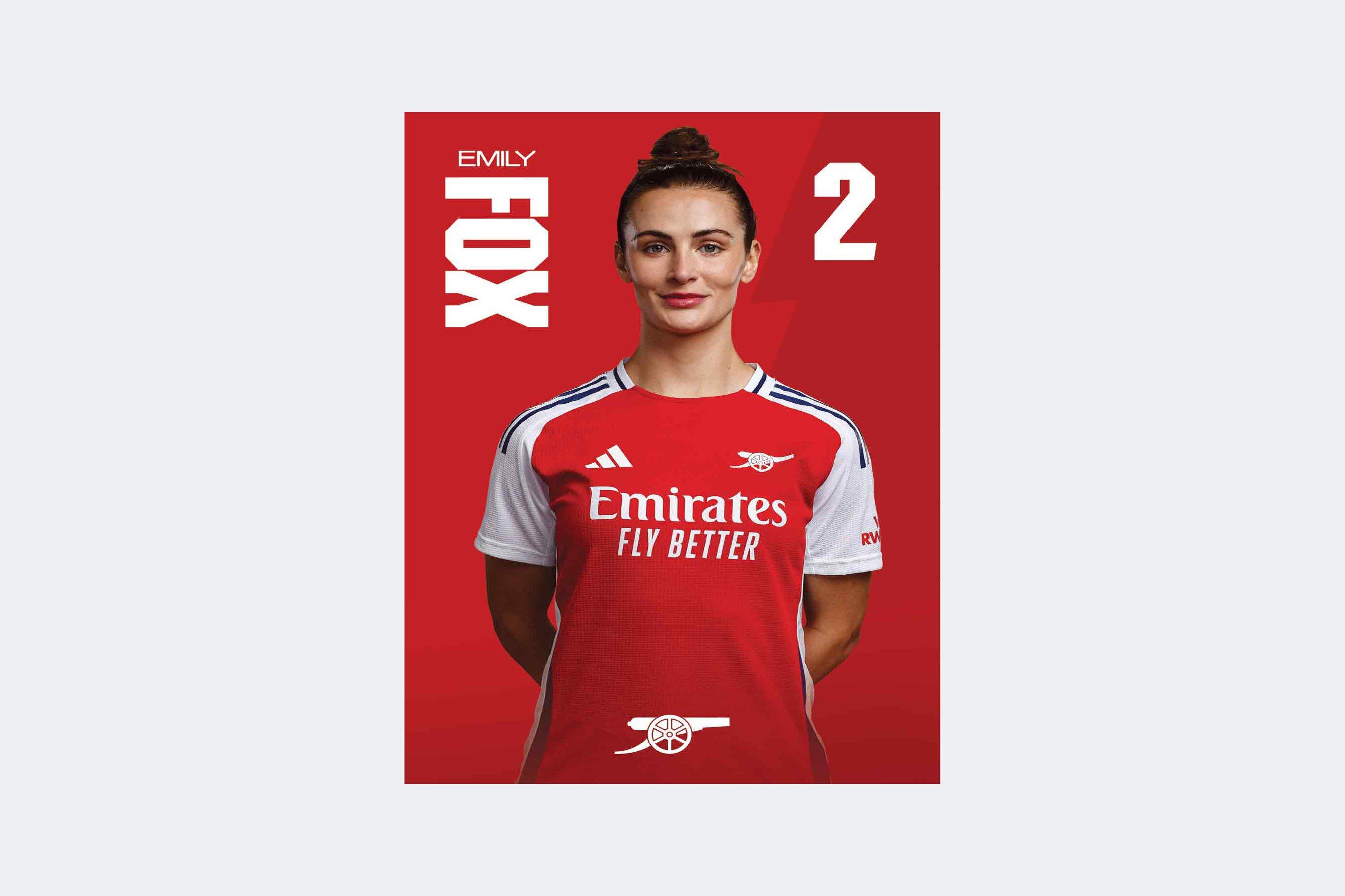 Arsenal 24/25 A2 Poster FOX