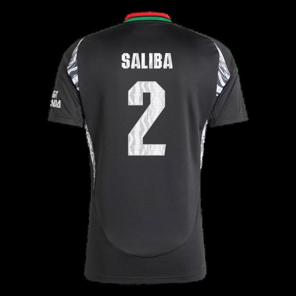 Arsenal Match Worn Shirt V Preston SALIBA