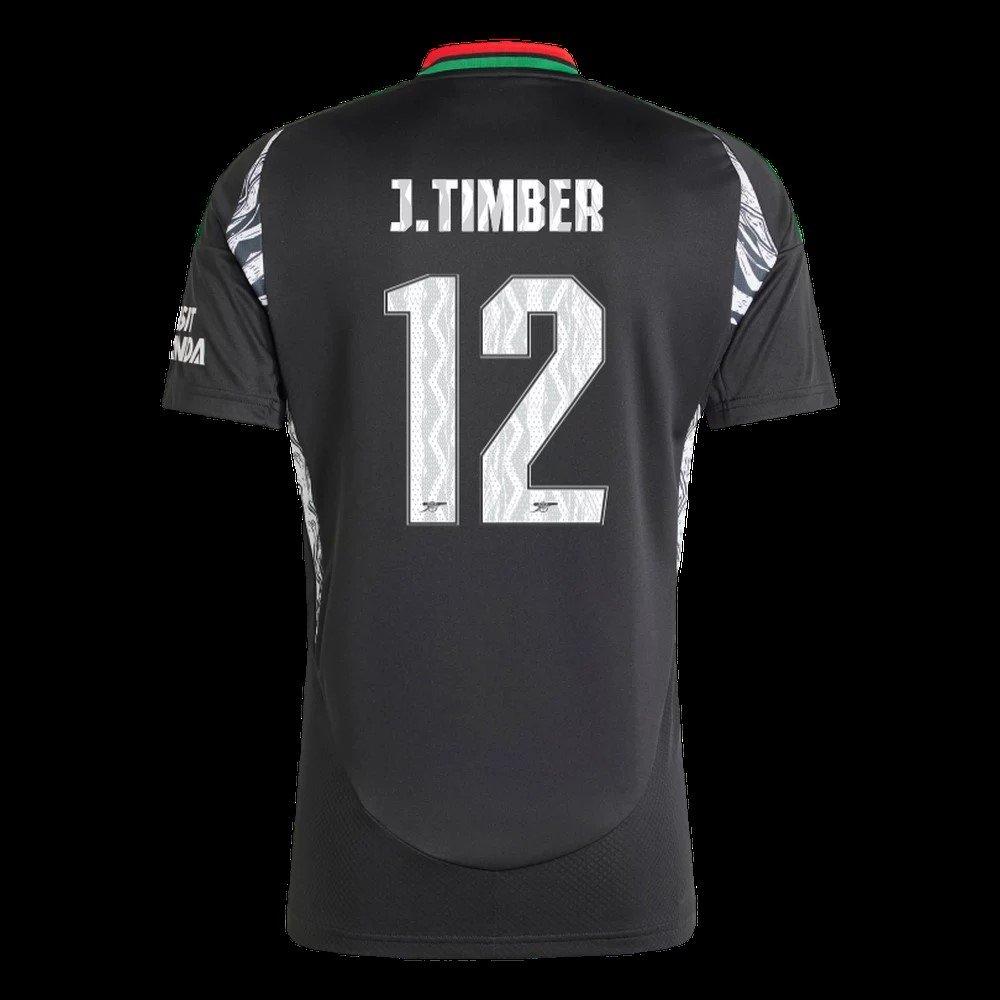 Arsenal Match Worn Shirt V Preston TIMBER