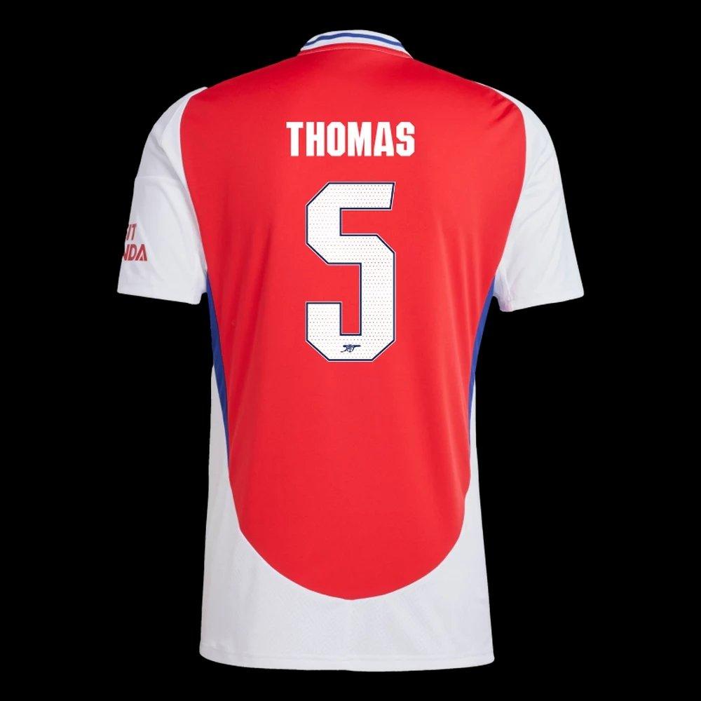 Arsenal Match Worn Shirt V Inter Milan THOMAS