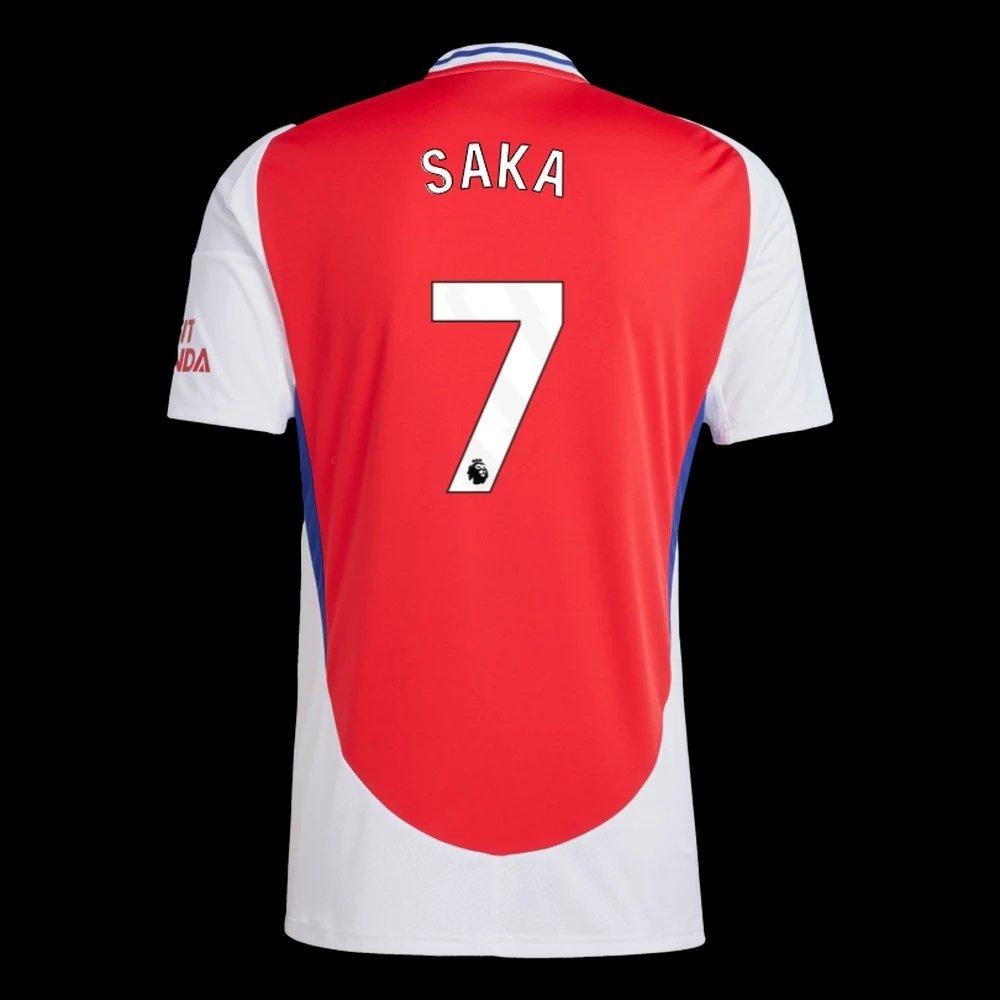 Arsenal Match Worn Shirt V N.Forest SAKA